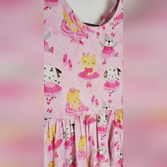 Birdie Bean Bamboo Girls Dress Lot Size 5/6T - Picture 4 of 13